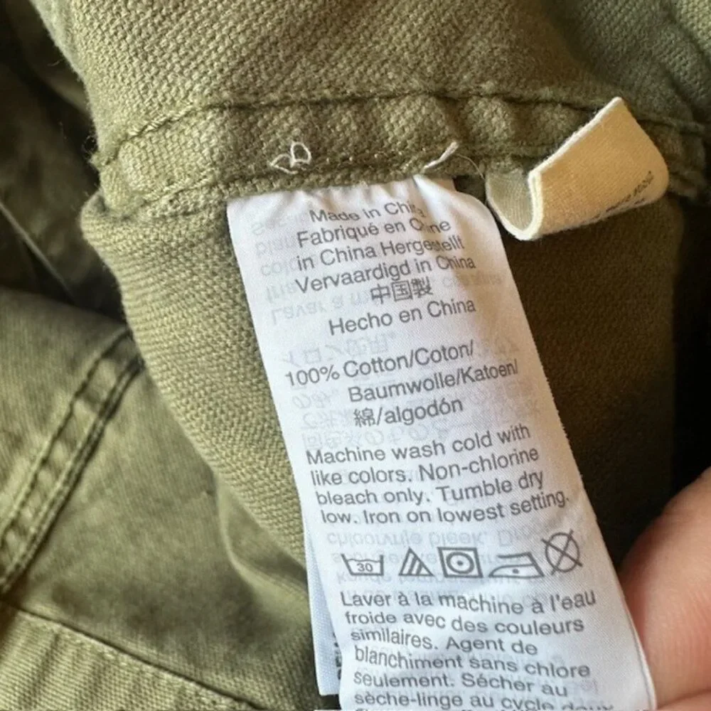 Madewell Dispatch‎ Jacket in Size Small Color Army Green